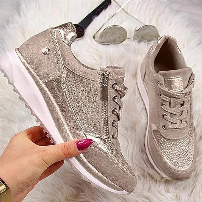 Gabor™ Sneakers Ortopedice cu Fermuar