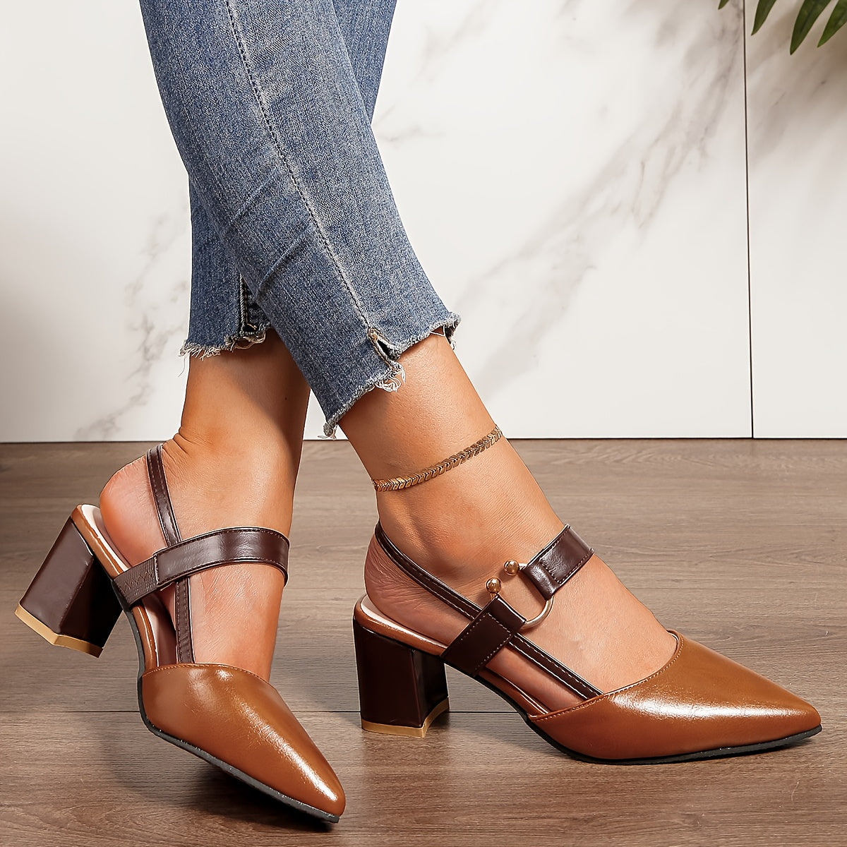 Marie™ | Pantofi Eleganți cu Toc pentru Toamnă