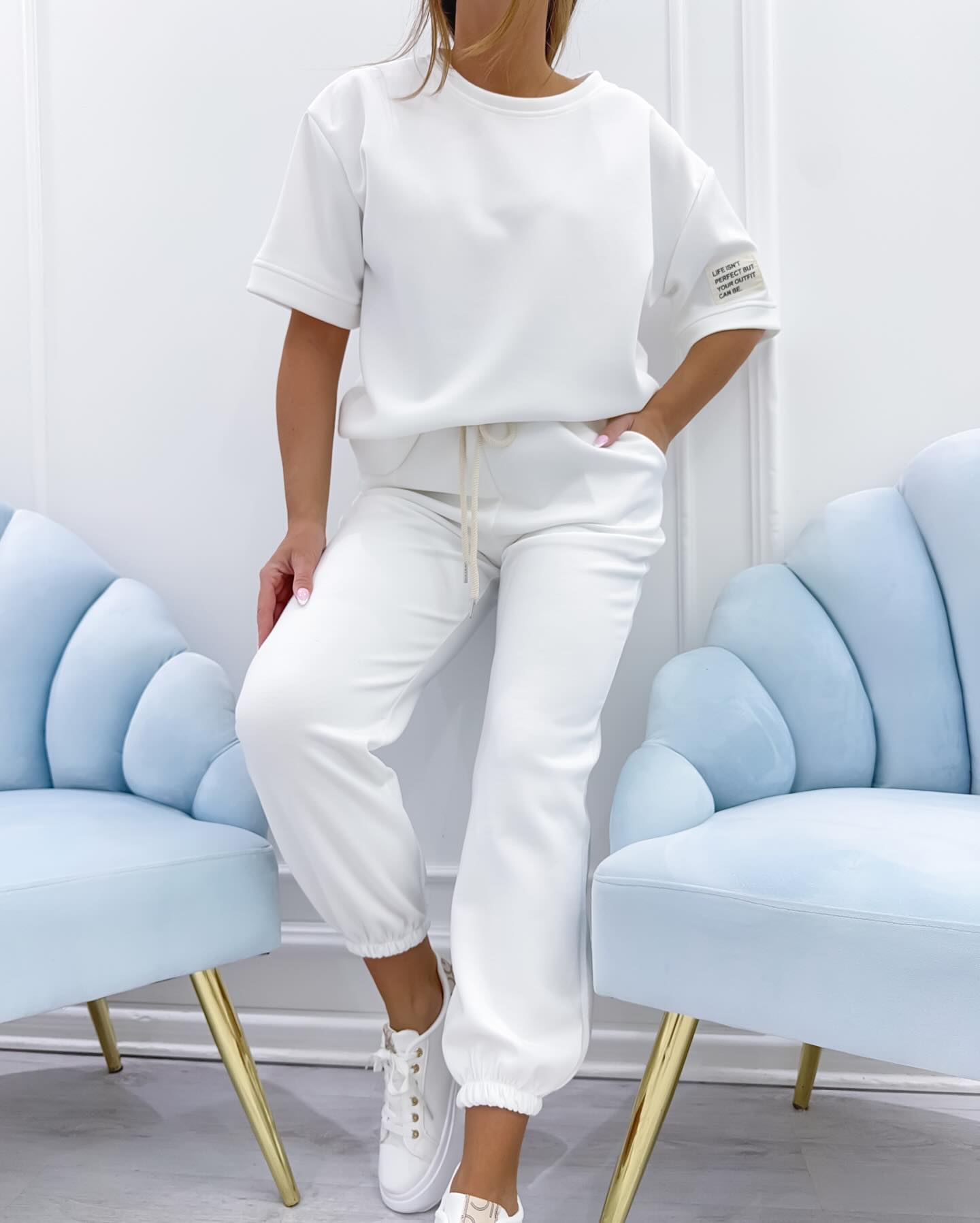 MIMI | Set Elegant cu Mâneci Scurte