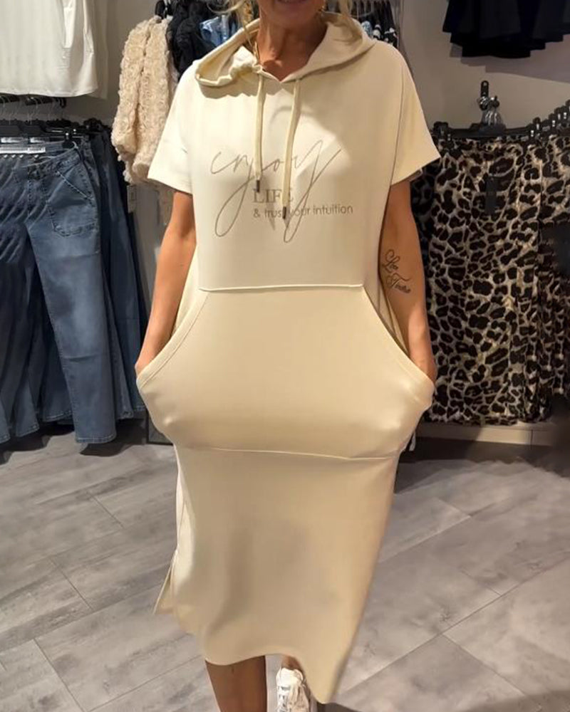 Saskia™ | Rochie Zilnică cu Glugă