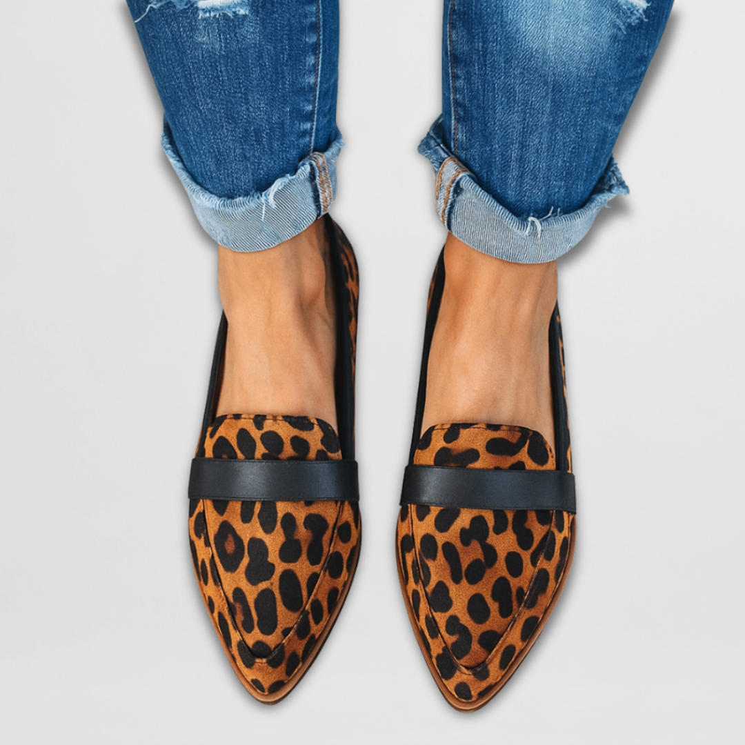 Nadia - Pantofi tip mocasin Suede