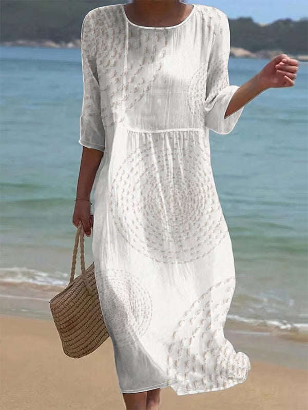 Mira Punto | Rochie de vară cu textură delicată