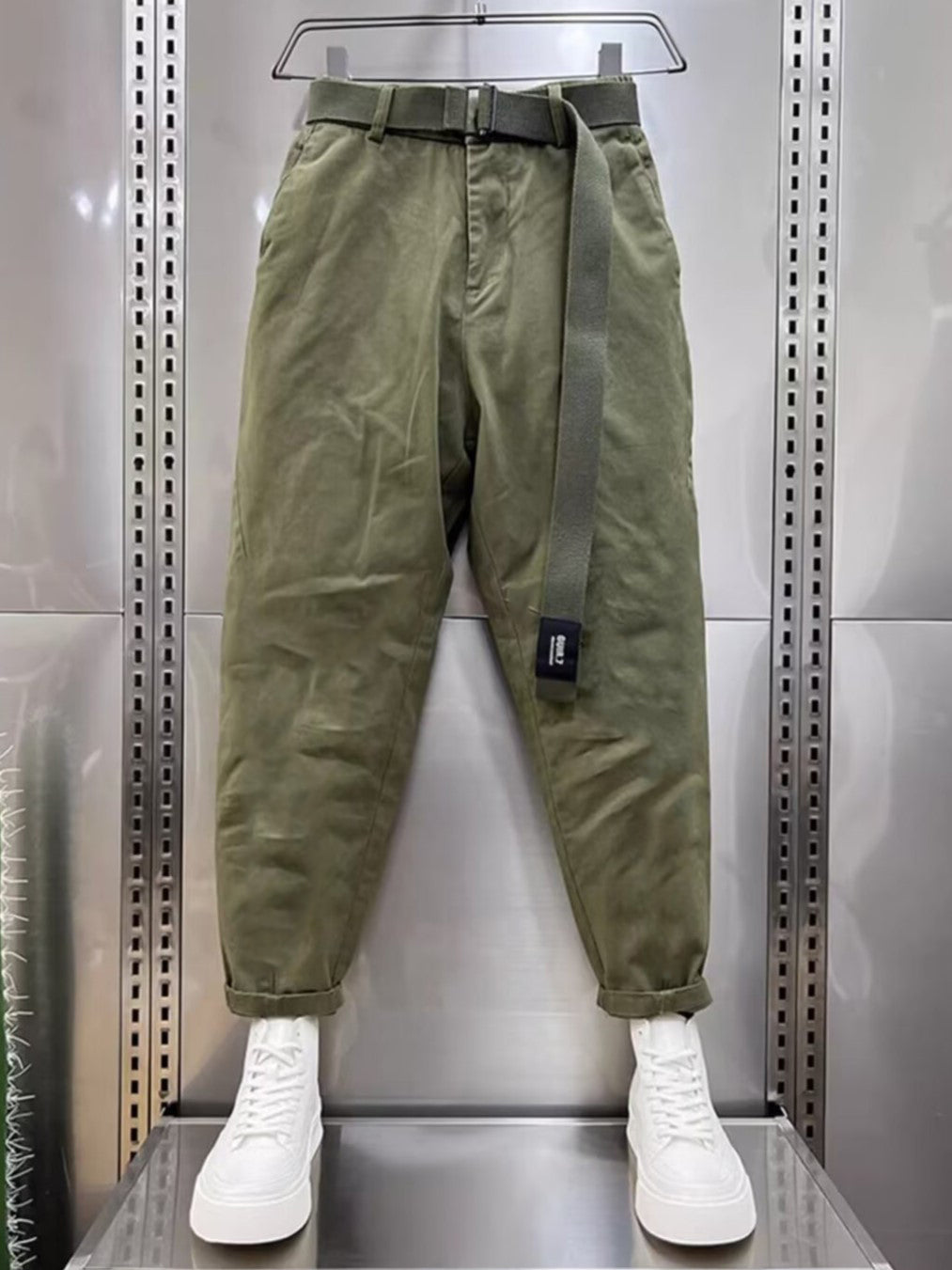 Laurent™ | Pantaloni Capri cu Brâu