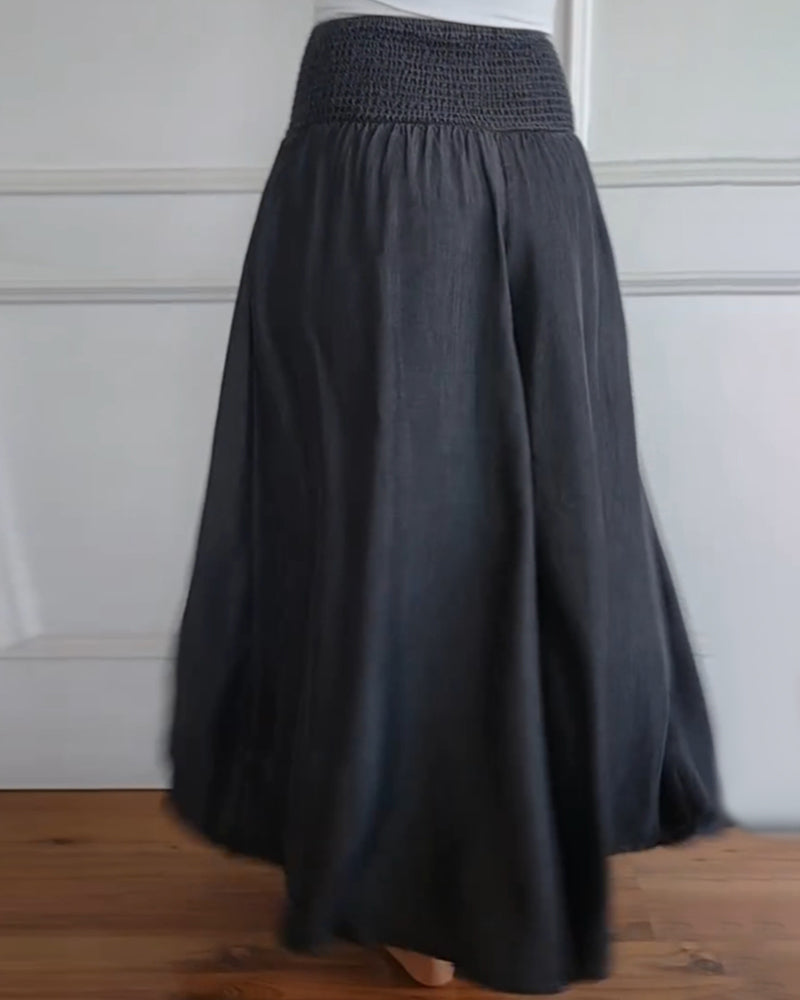 MIRA - Pantaloni cu talie elastică