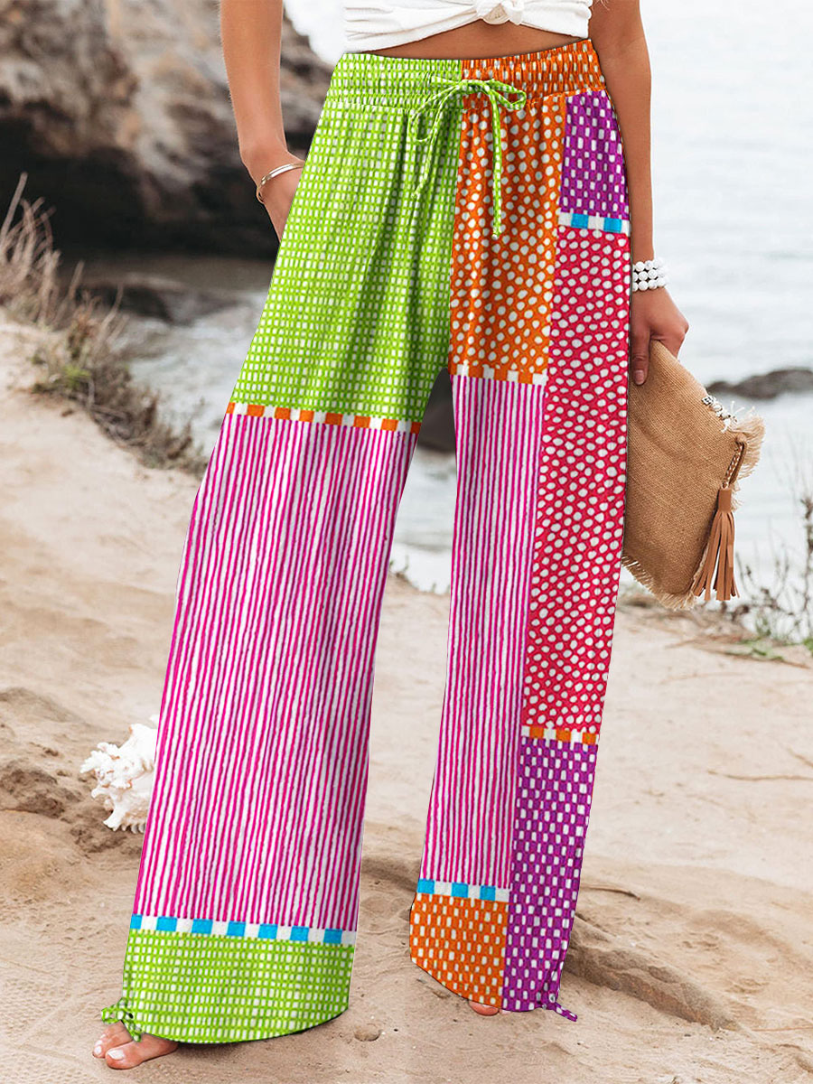 Aleena | Pantaloni cu Picior Larg
