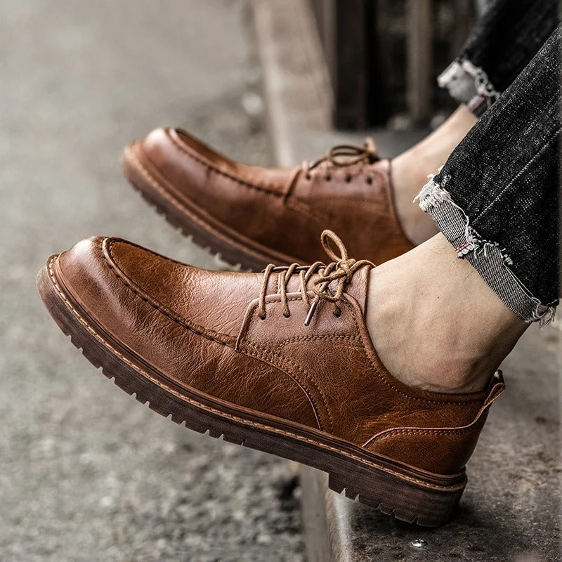 Pantofi din Piele Naturală Westwell Lowcut