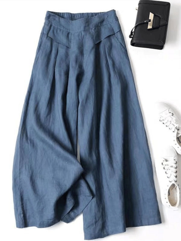 Elyne™ - Pantaloni largi cu pantaloni lărgi