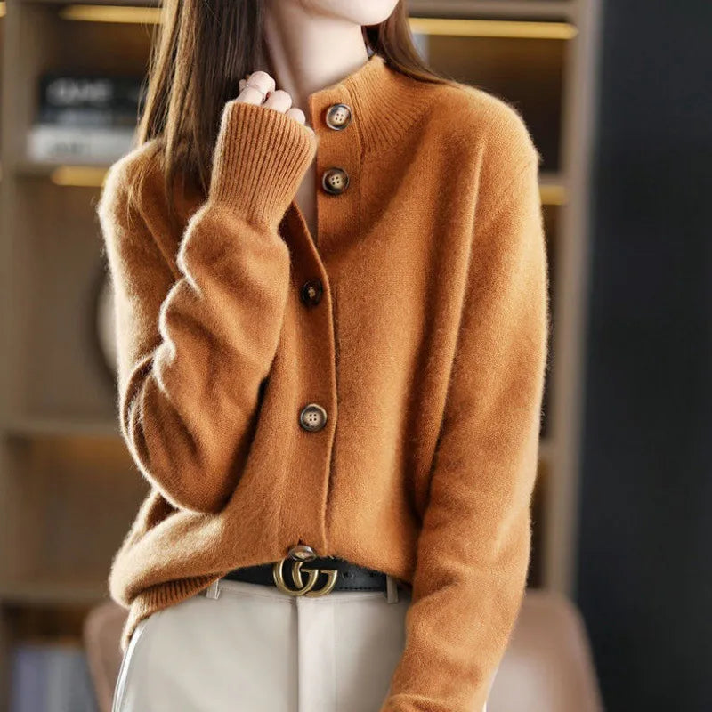 FEDERICA™ | CARDIGAN MOALE CU BUTONI
