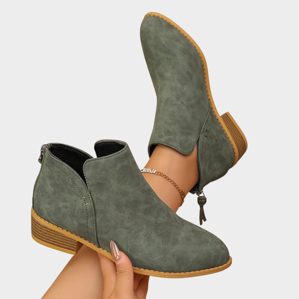 Oakley | Botine cu toc mic