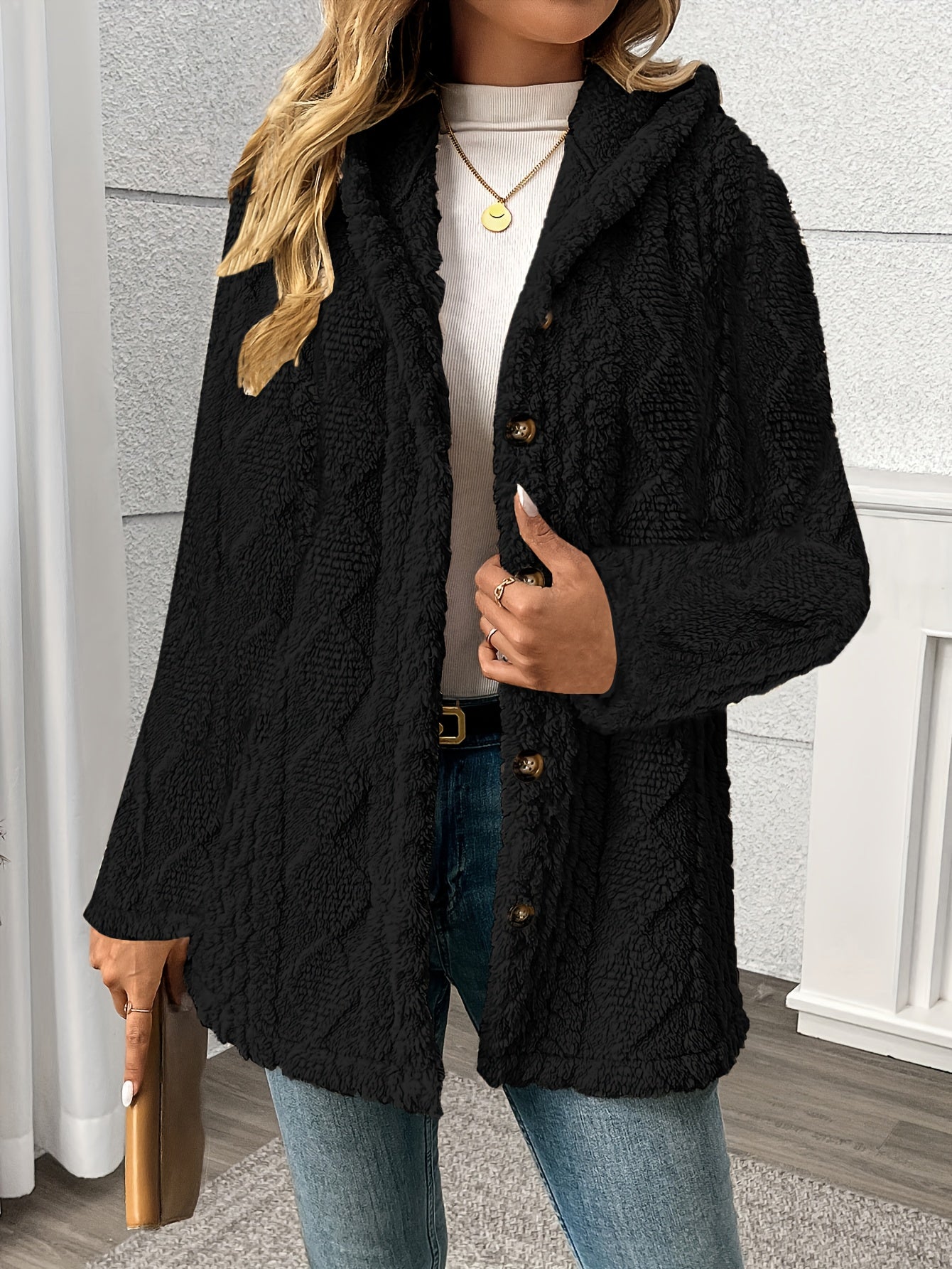 Celine | Vestă Teddy Moale