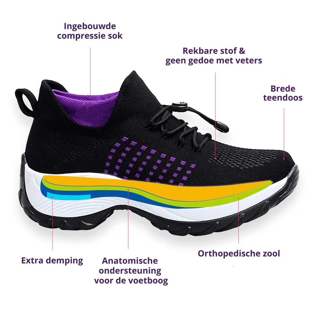 LilacLuxe™ Pantofi pentru Ameliorarea Durerii
