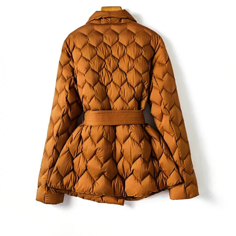 Tiziana™ | PALTON ELEGANT CU FĂRĂMĂTURI