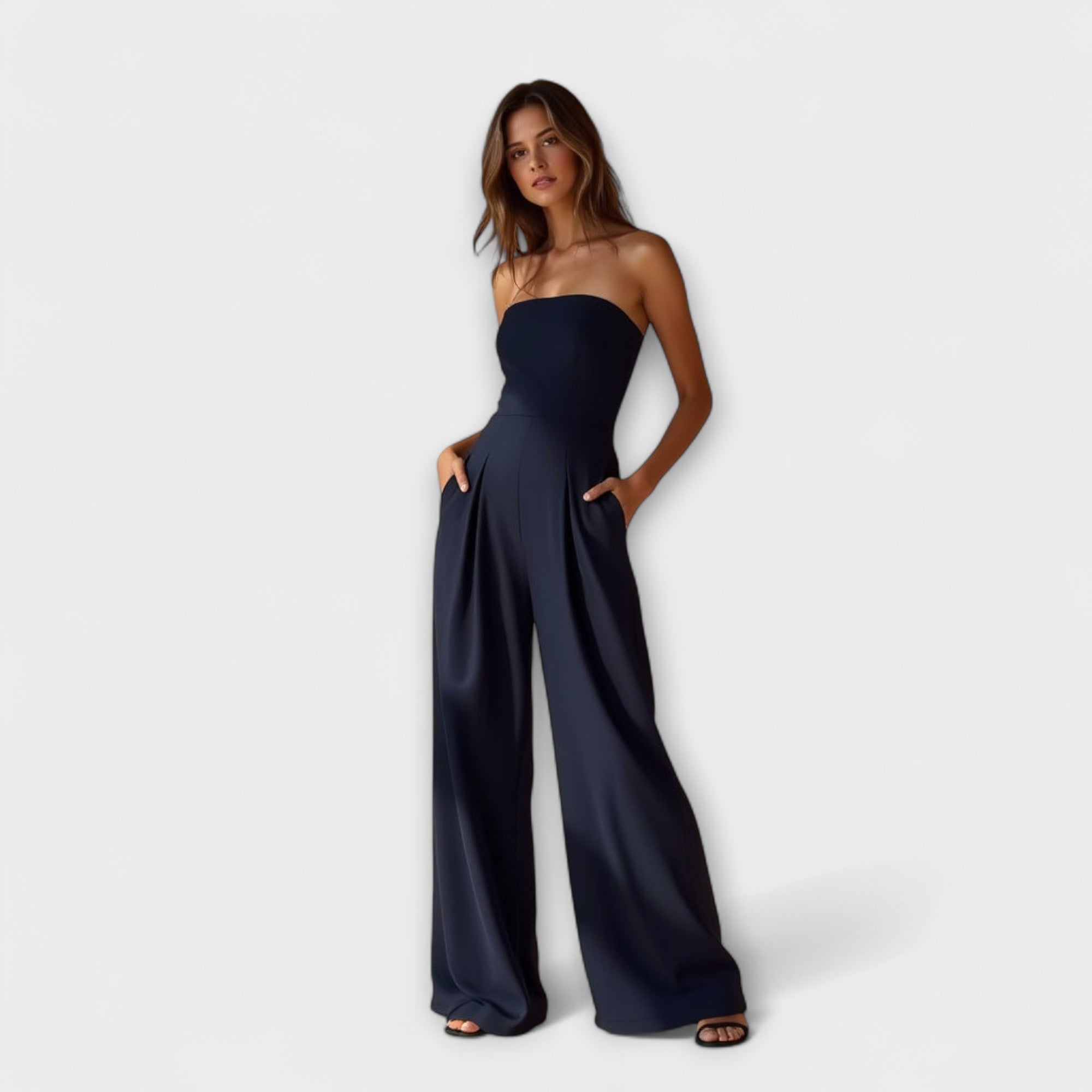 Amélie - Salopetă Elegantă Fără Bretele