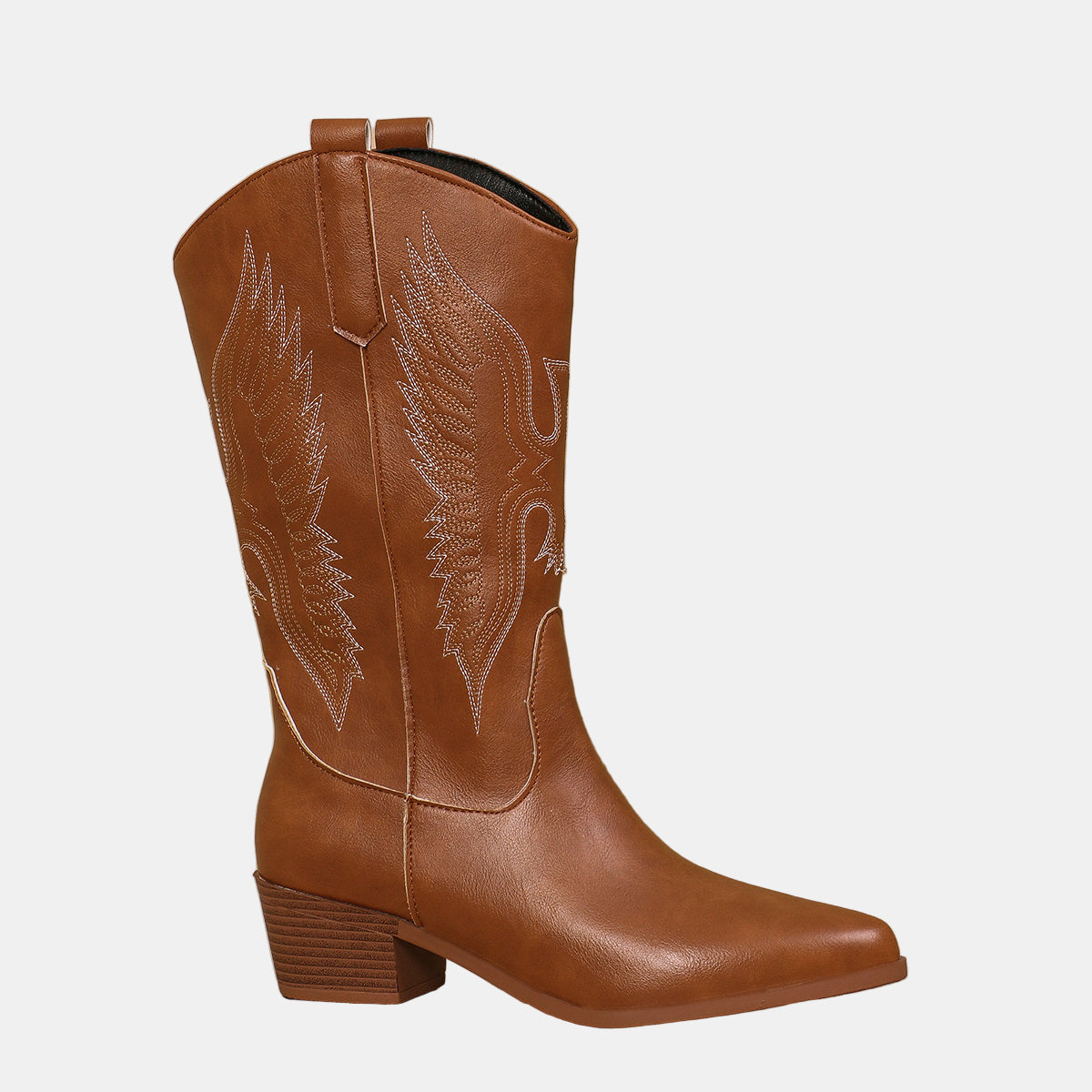 Emery | Botine Cowboy cu Toc Blocat