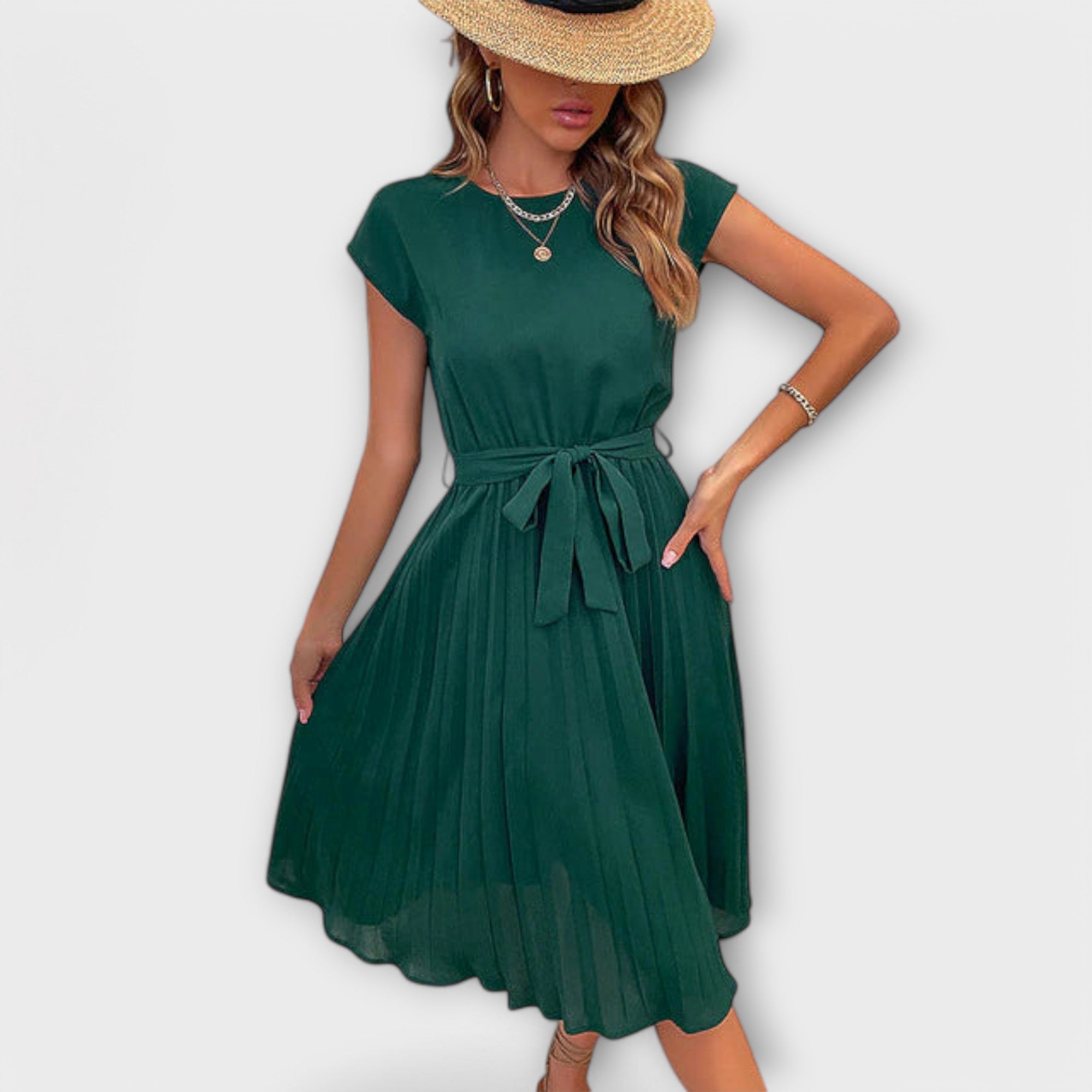 Claire | Rochie Casual Plisată