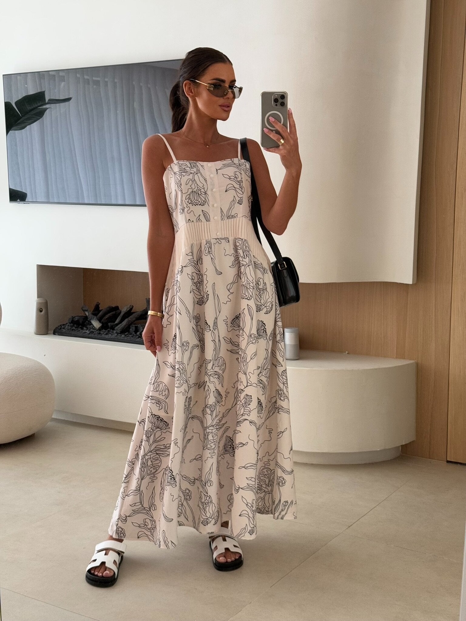 Claudie | Rochie Midi Elegantă