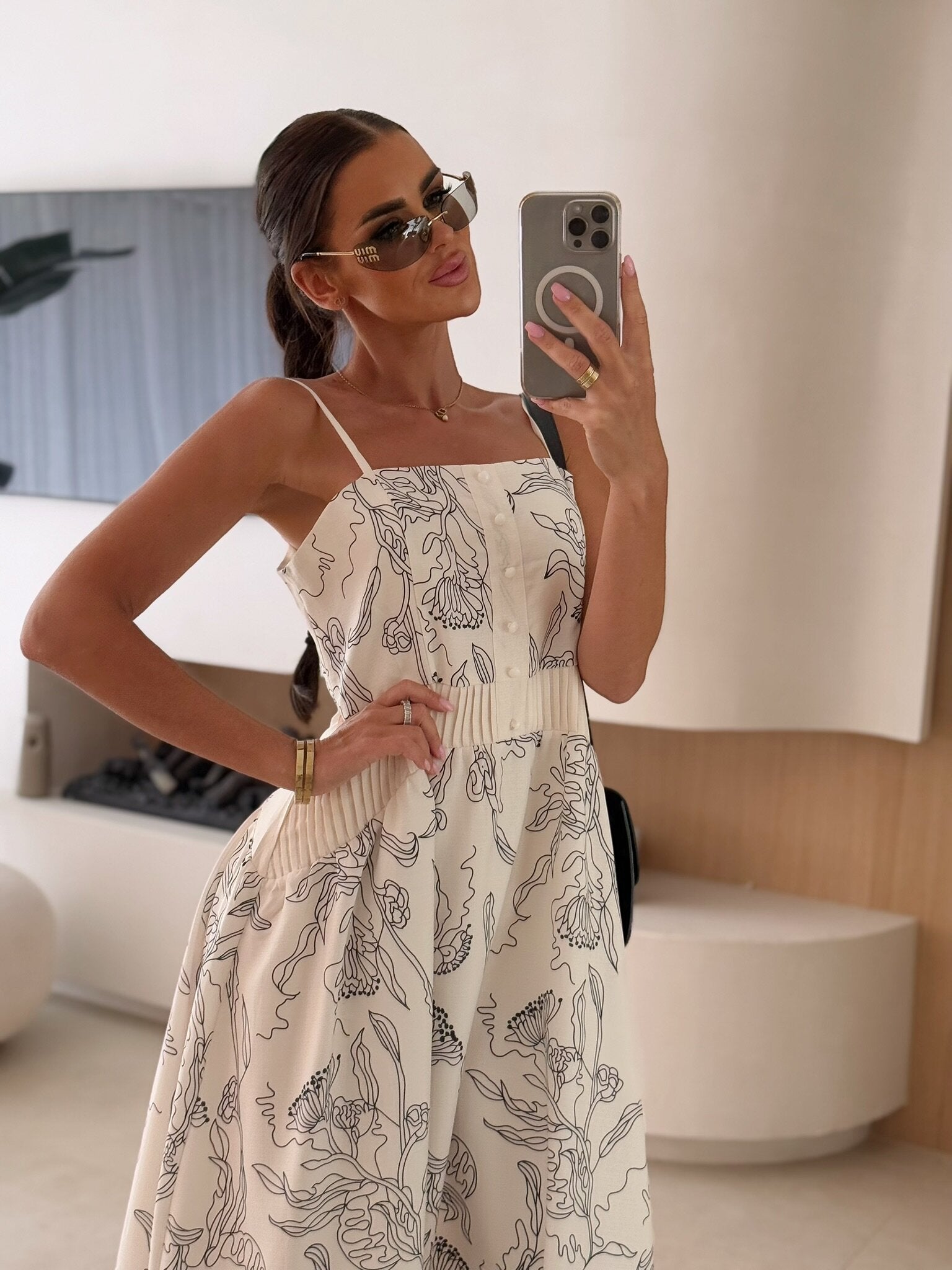 Claudie | Rochie Midi Elegantă