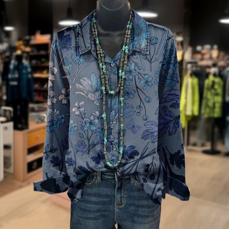 Cămașă Casual Cu Imprimeu Floral