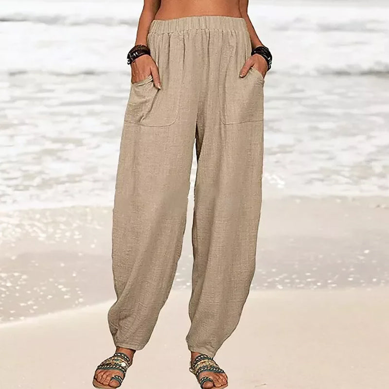 Rizza™ - Pantaloni lejeri de plajă