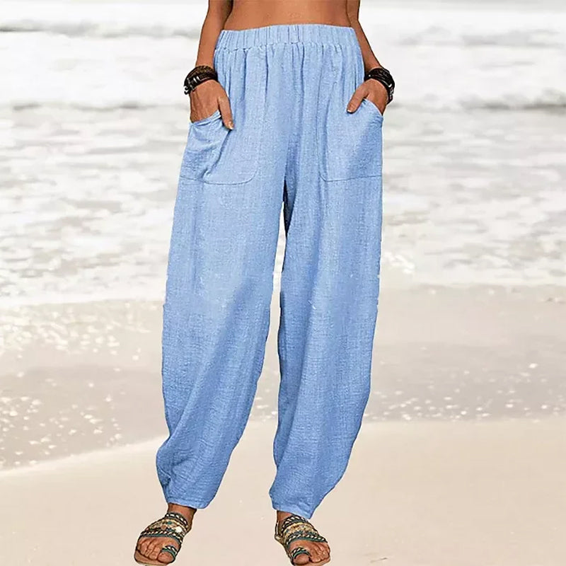 Rizza™ - Pantaloni lejera de plajă