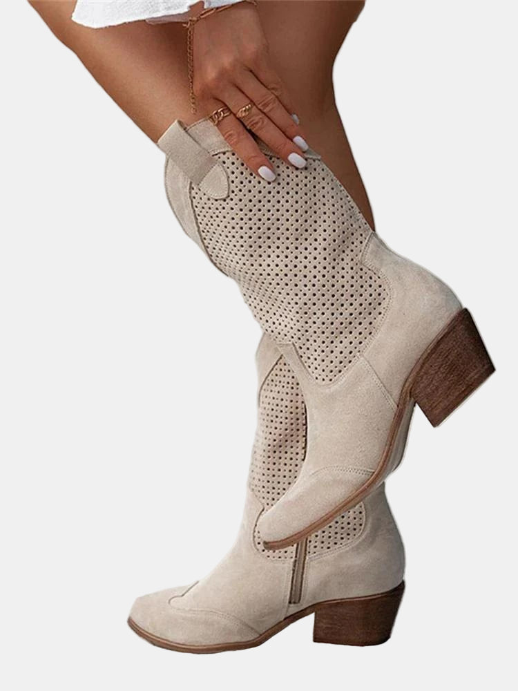 Piper | Botine cu gleznă perforate