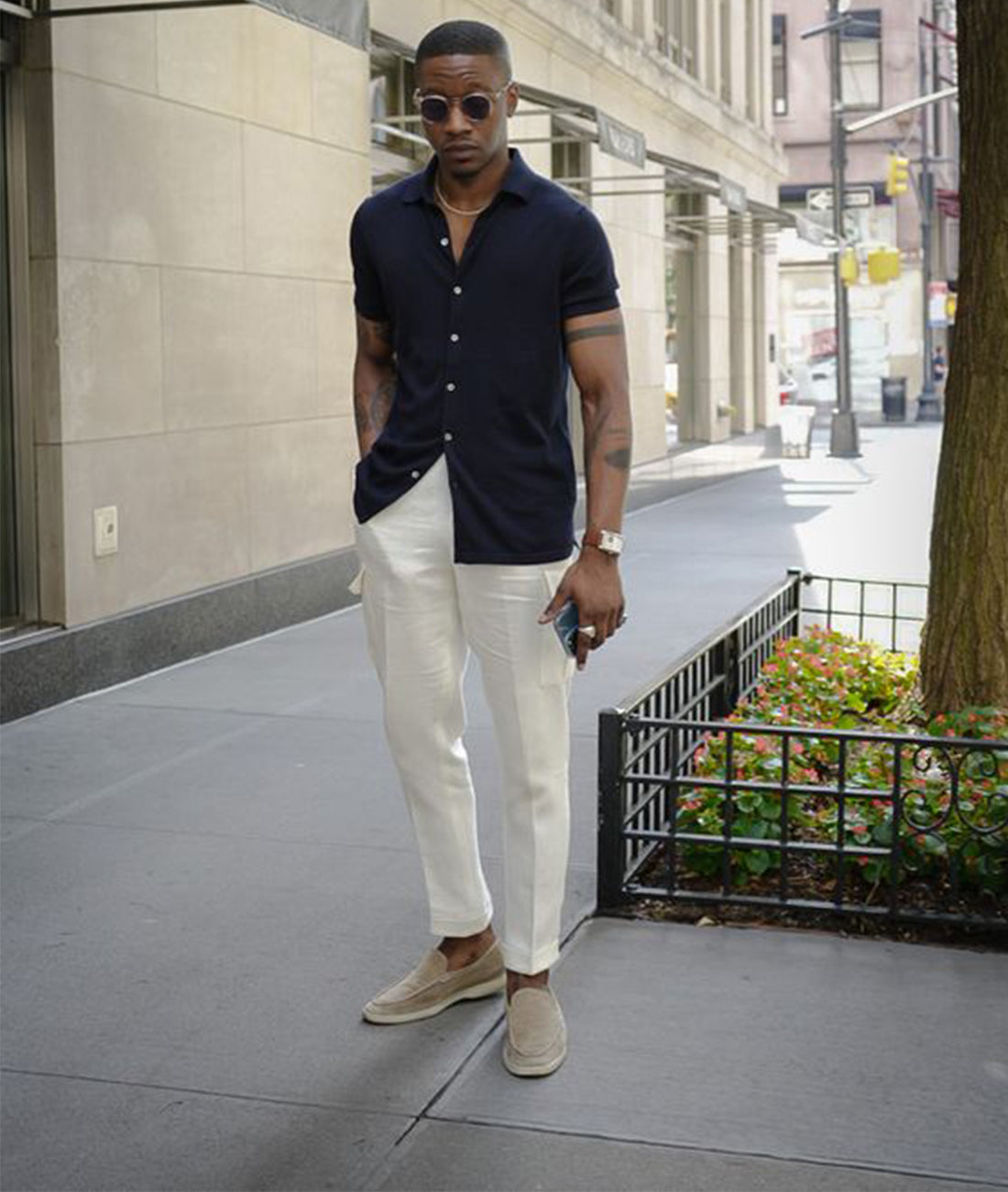 Calvin | Loafers din Suede Minimalist