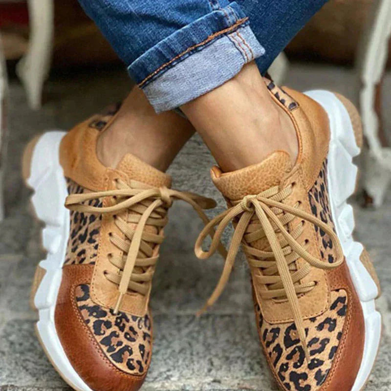 Femke™ | Adidași confortabili cu imprimeu leopard