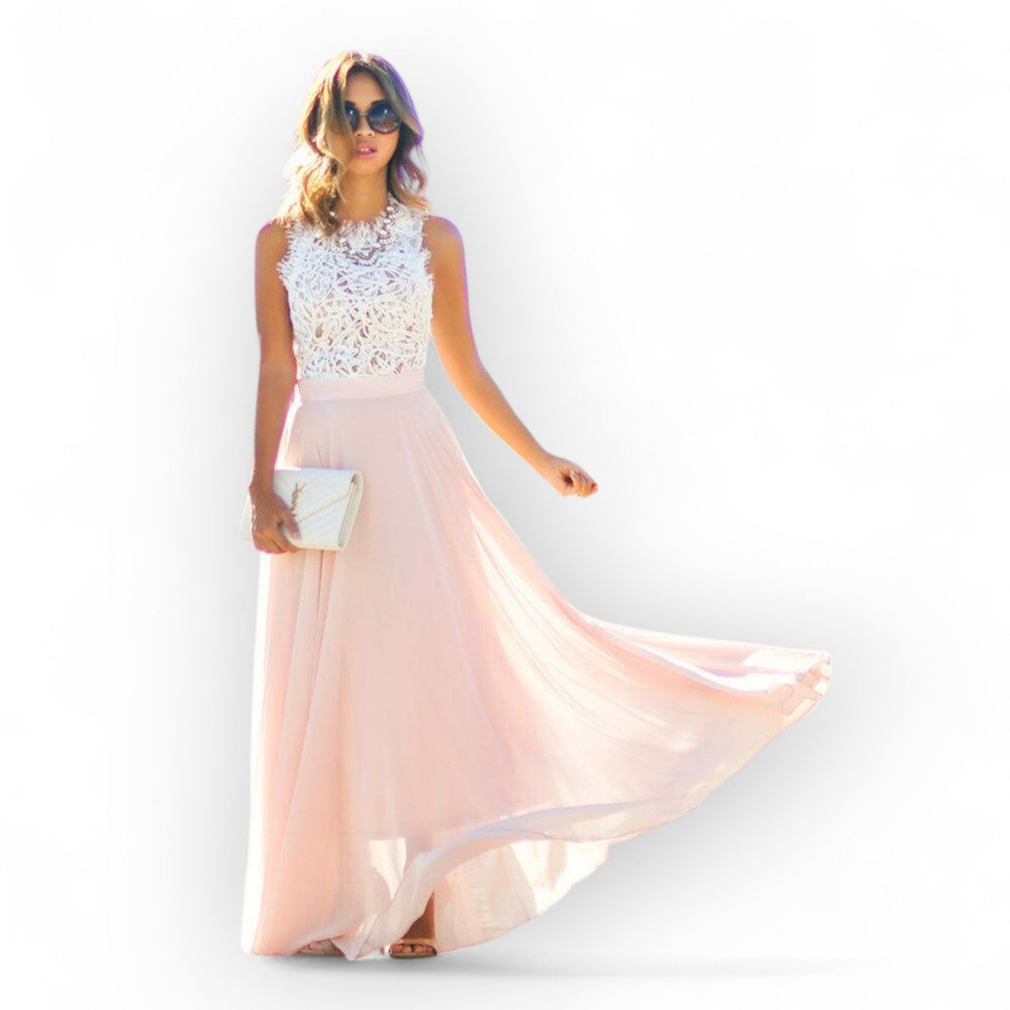 Vezza - Rochie de vară elegantă din dantelă