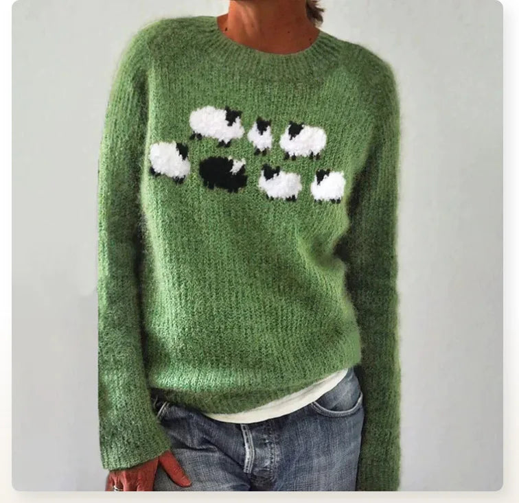 Oliviane - Pulover Vintage Comfort