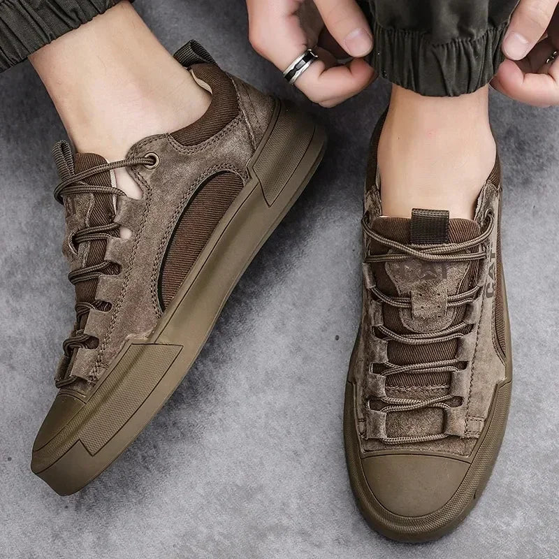 UrbanEdge - Pantofi sport din piele