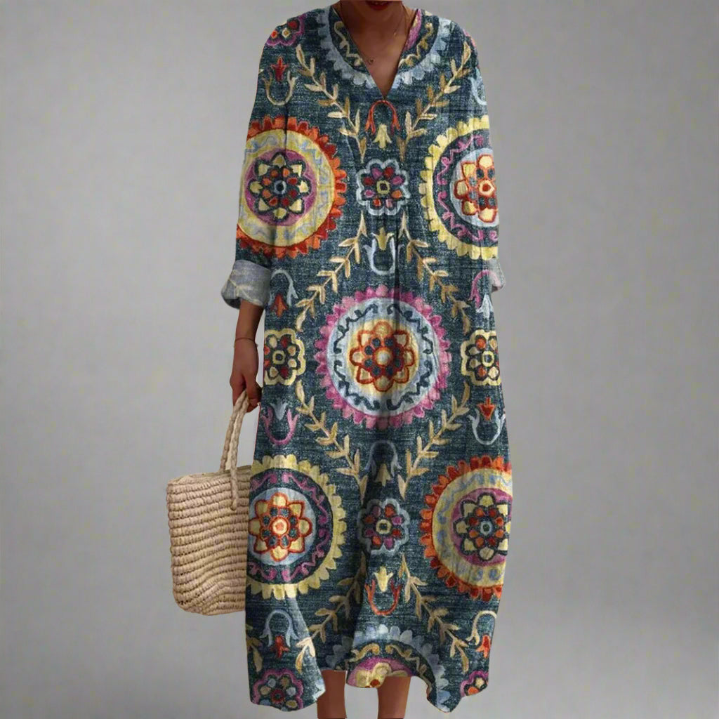 Maxine™ | Rochie Geometrică Elegantă
