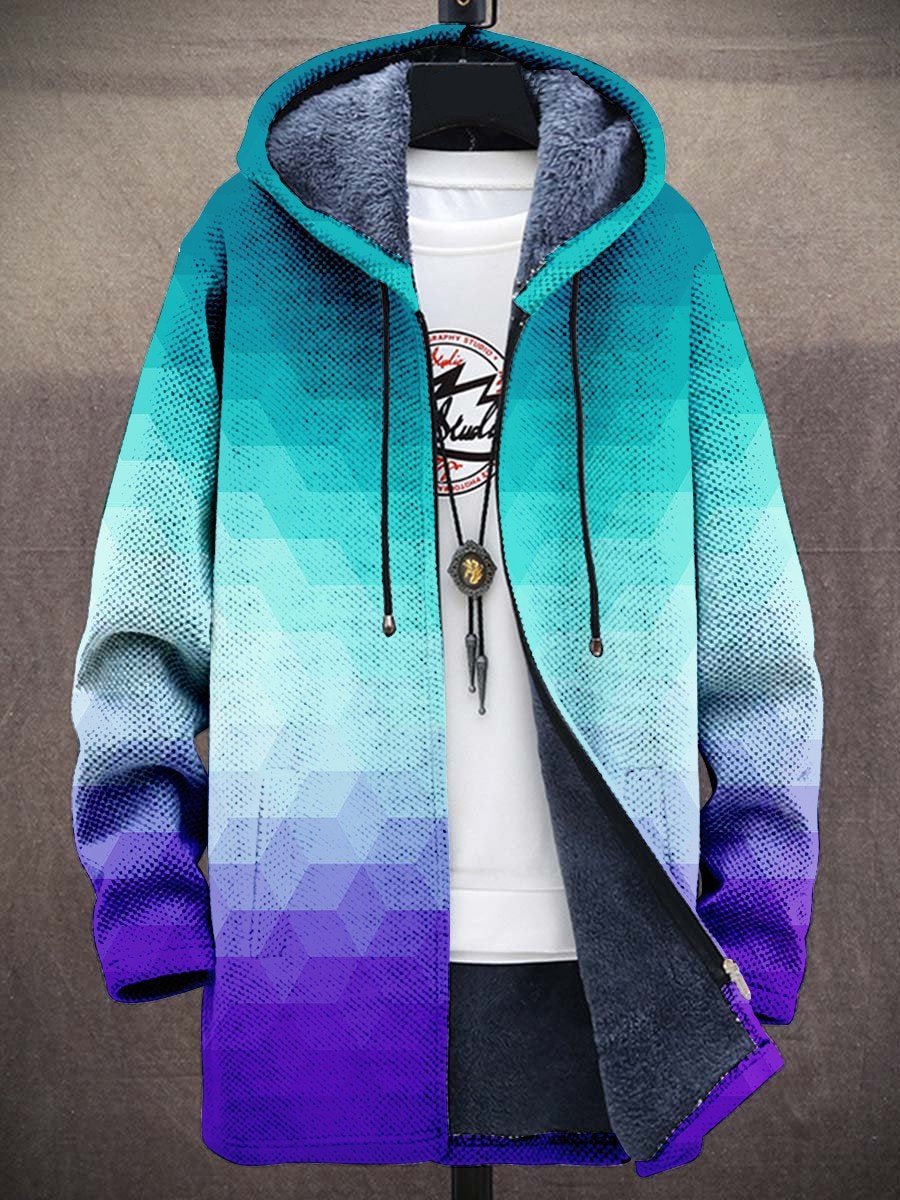 Felix | Jachetă cu Glugă Gradient