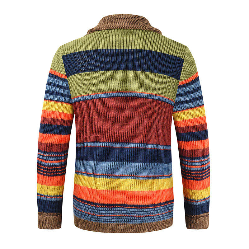 Laluna® | Pulover Colorat Tricotat
