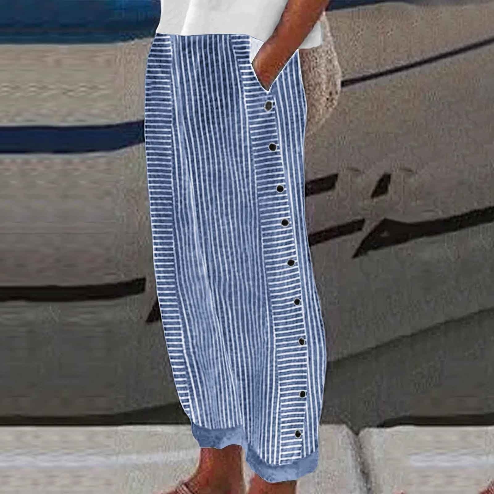 Sera™ - Pantaloni cu șnur și nasturi