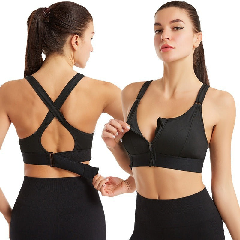 Daisy | Sutien sport de susținere cu închidere frontală (1+1 GRATUIT)