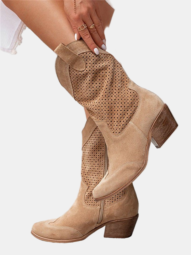Piper | Botine cu gleznă perforate