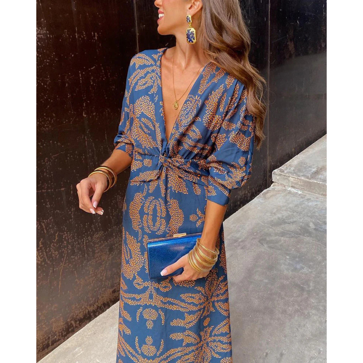 ÉLISE – Eleganță boho și siluetă subliniată