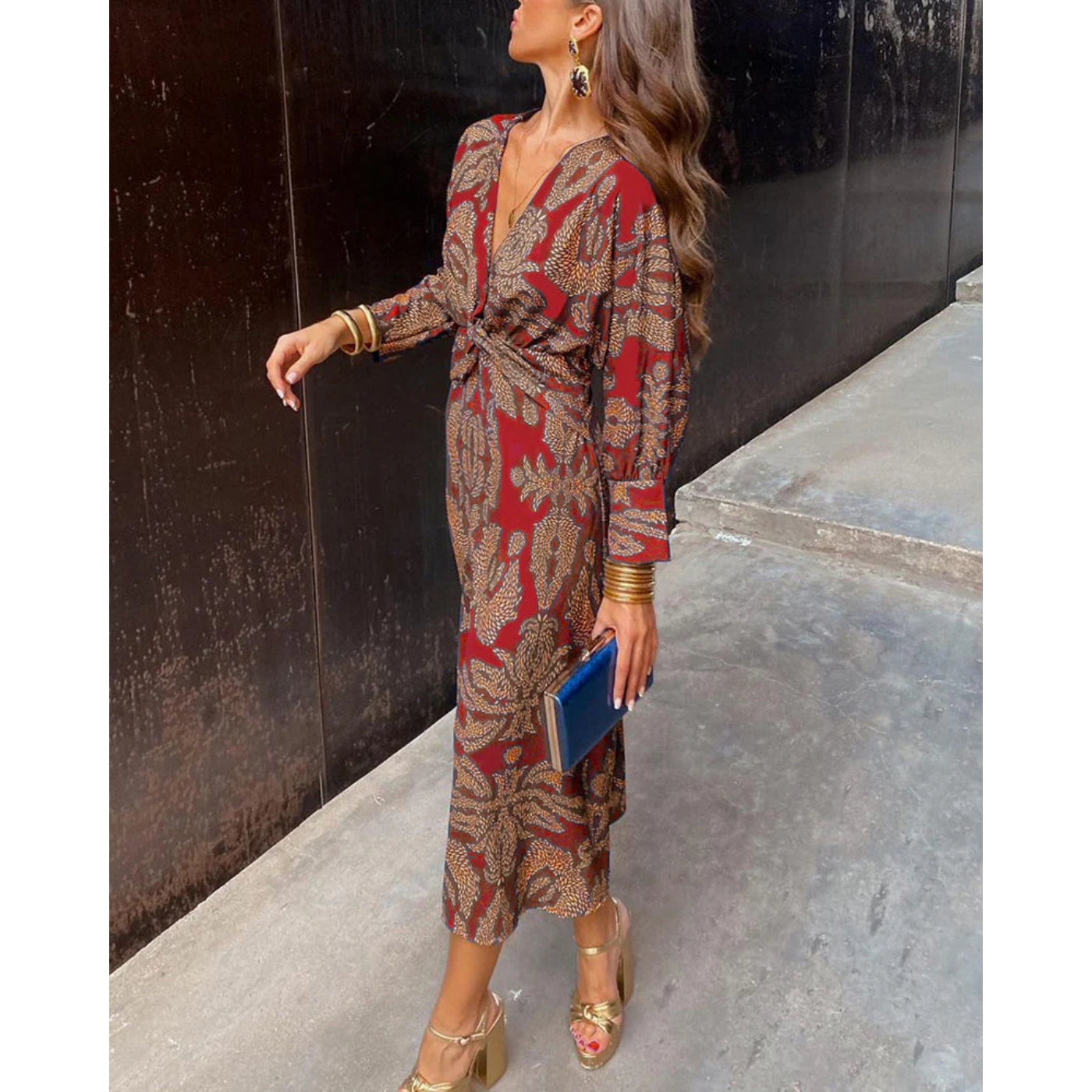 ÉLISE – Eleganță boho și siluetă subliniată