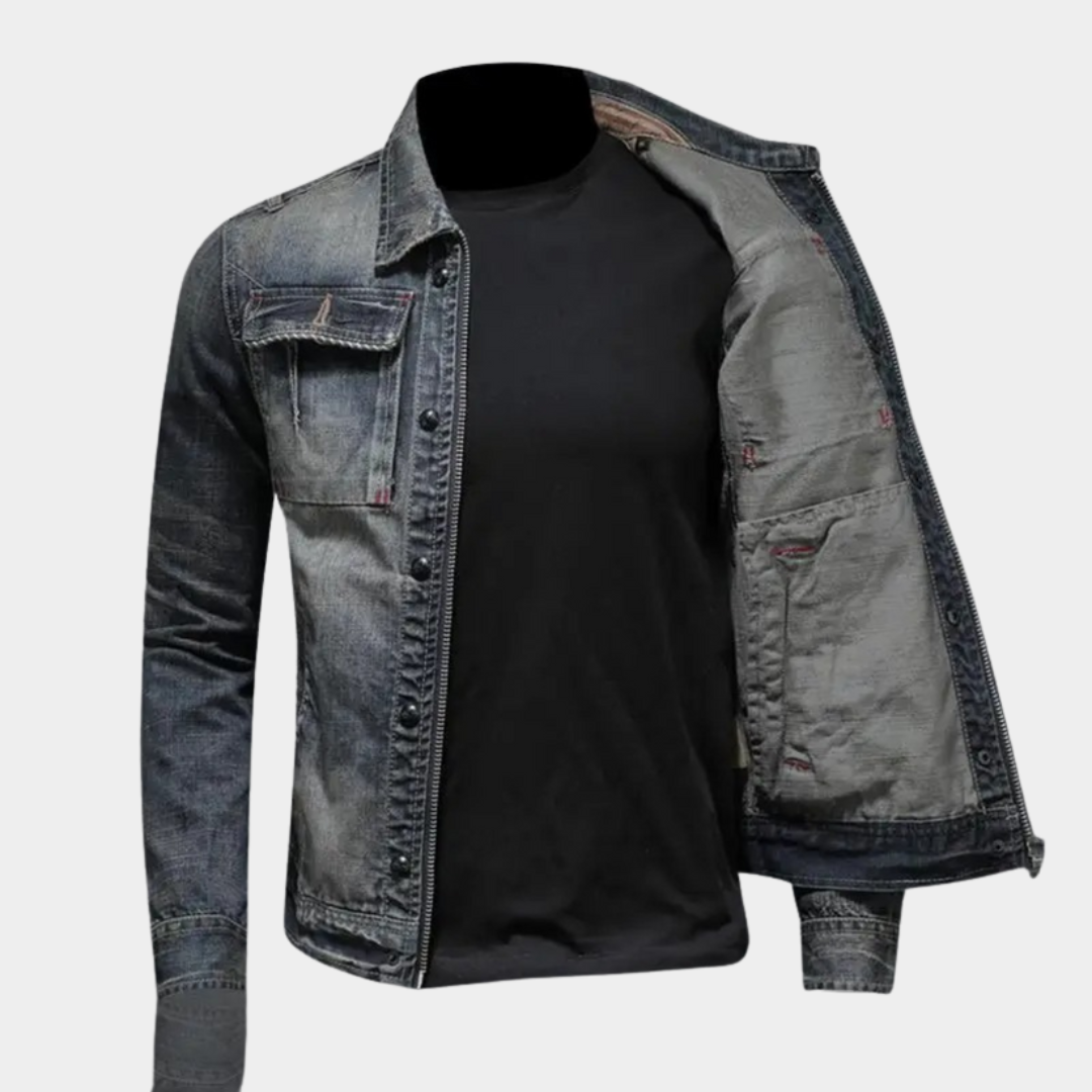 Théo™ | Jachetă oversized din denim