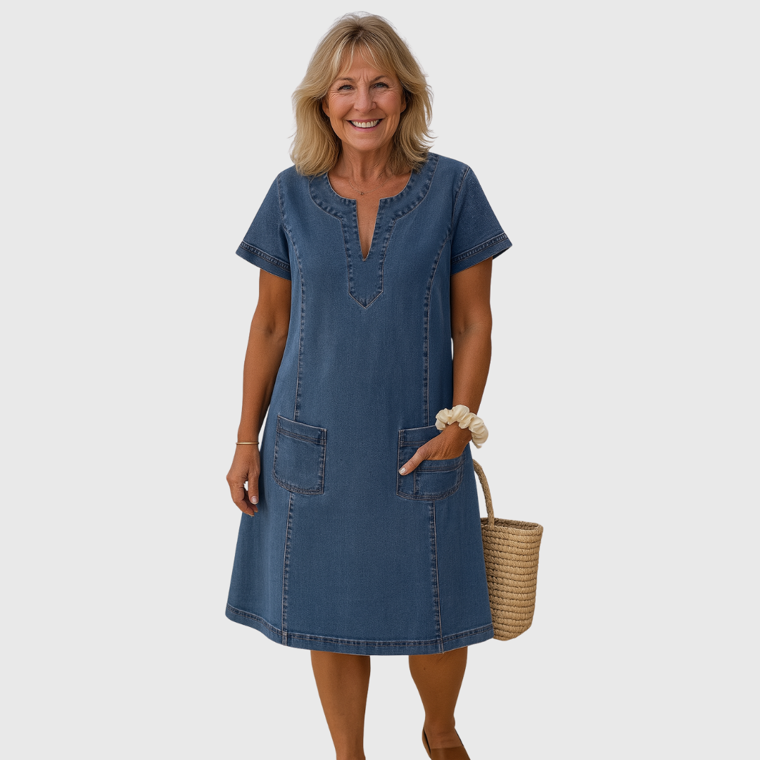 Sofia - Rochie din denim