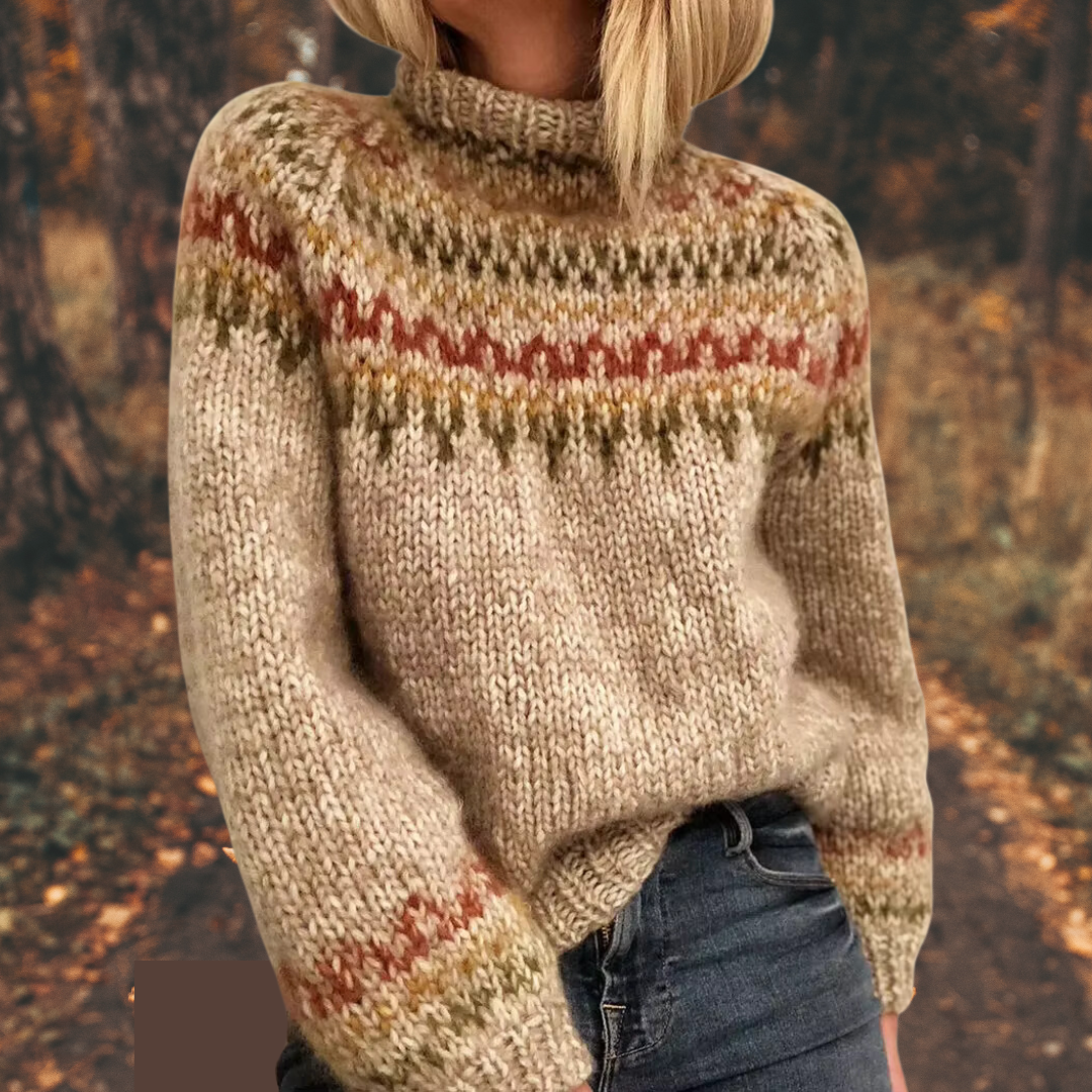 Astrid™ | Pulover Nordic pentru Femei
