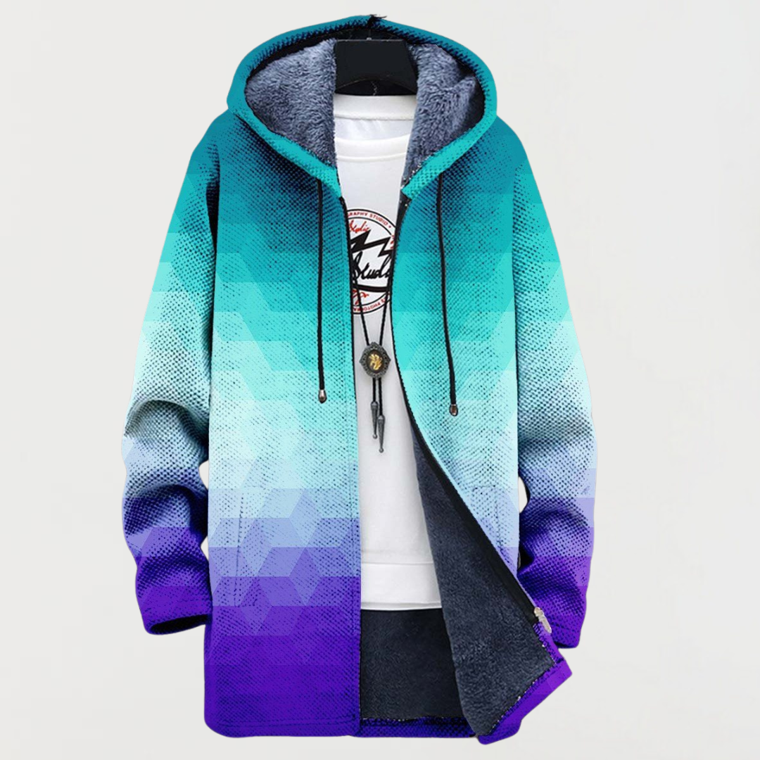 Ava | Hanorac cu Hexagon Gradient