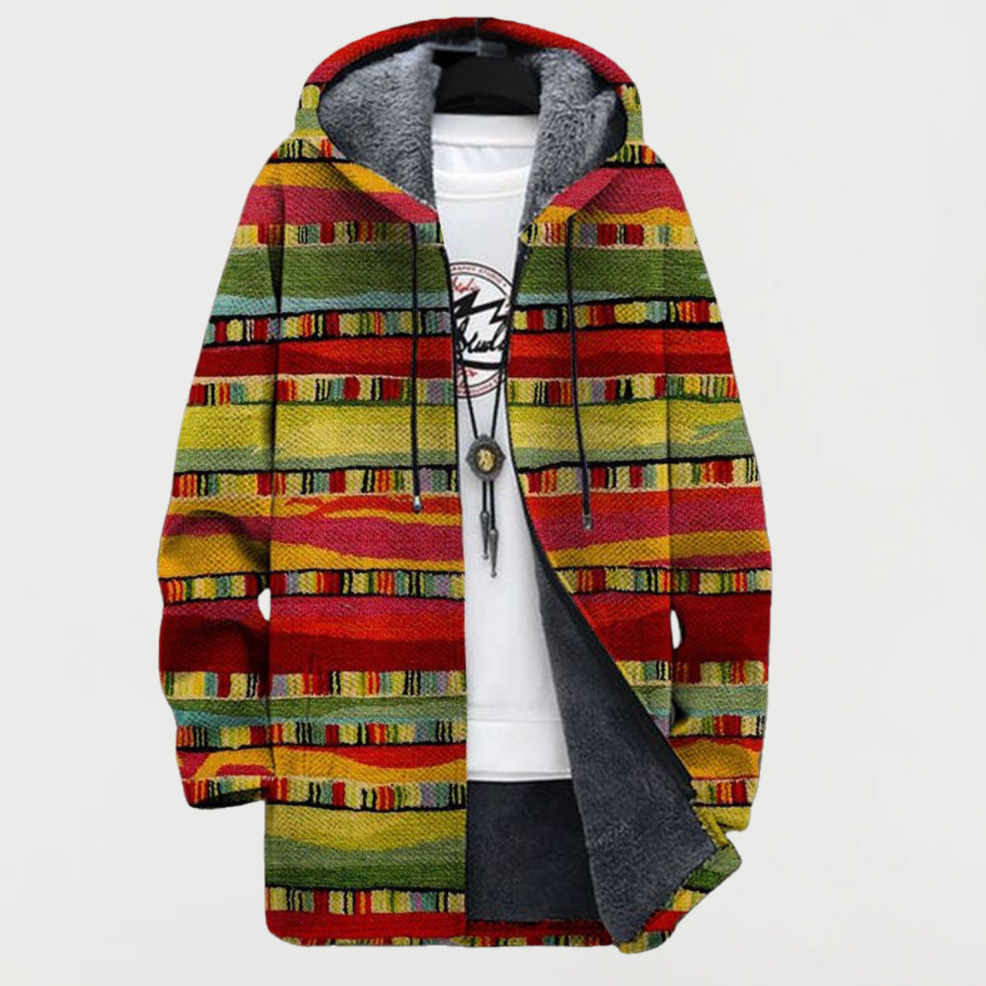 Zara | Hanorac cu Dungi Tribale