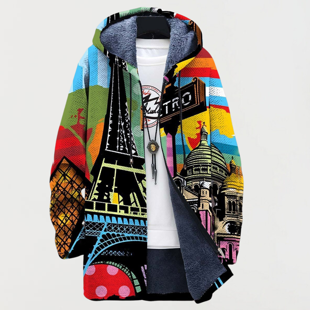 Paris | Hanorac cu peisaj urban