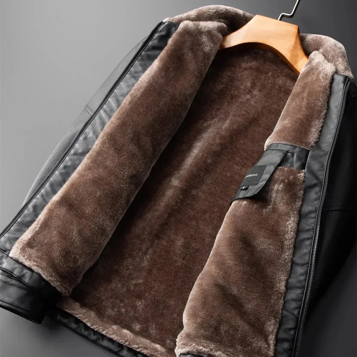 Olof™ | Geacă din piele pentru bărbați