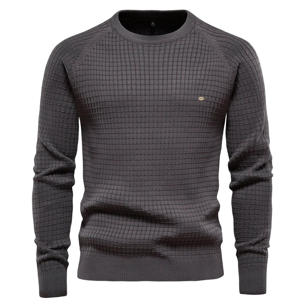 MIRAVO | Pulover bărbați cu design romb