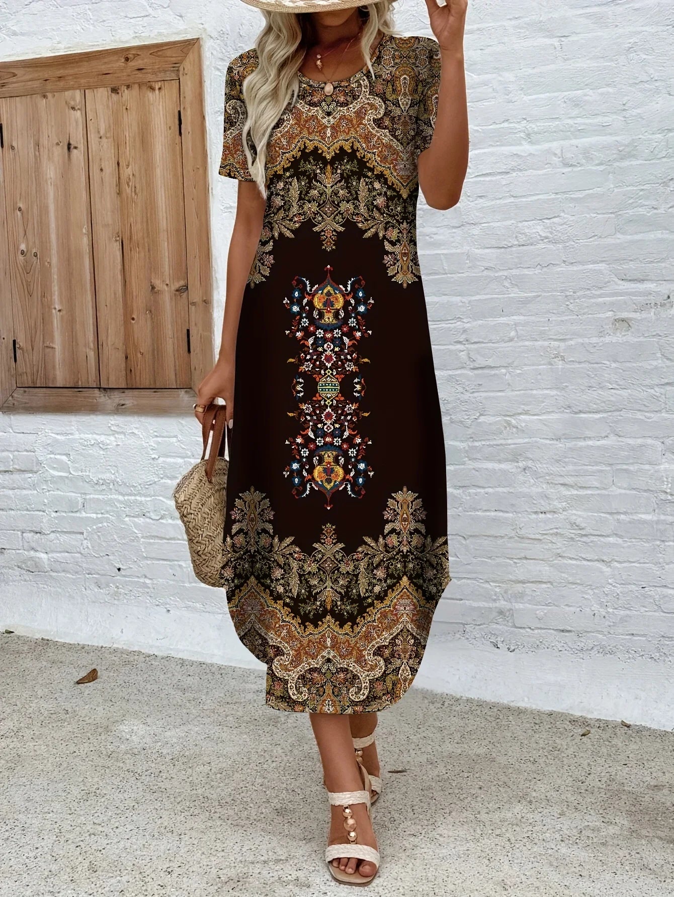 Lena | Rochie Casual Elegantă cu Croială Largă
