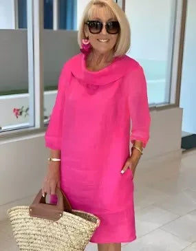 Amity | Rochie Elegantă Lucioasă