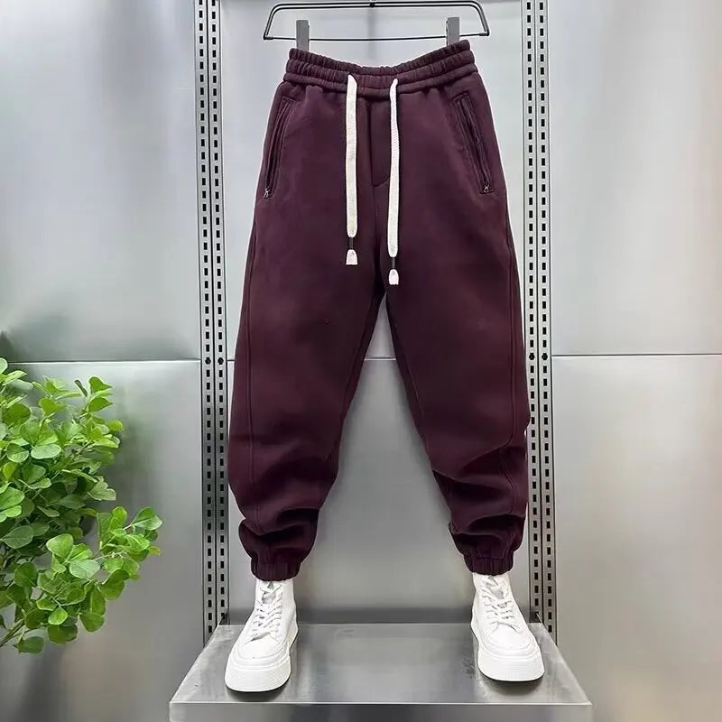 Laurent™ | Pantaloni Sportivi din Catifea