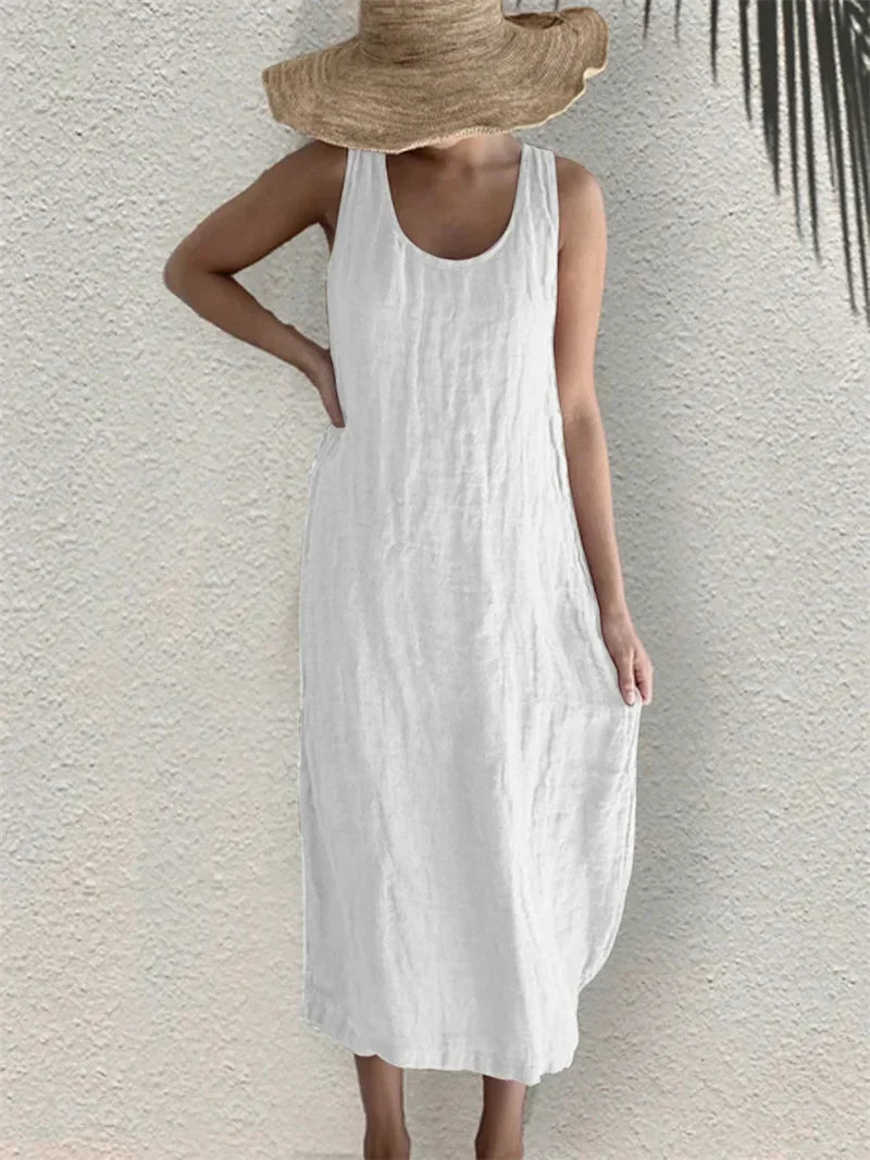 Sofia – Rochie de Vară din In